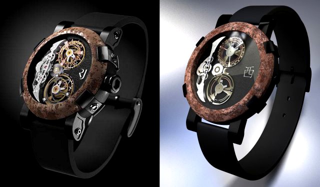 Wrist Watch  Steam Punk Style 3D Model