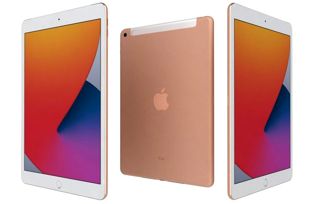 apple ipad 8 10 2 2020 wifi and cellular gold