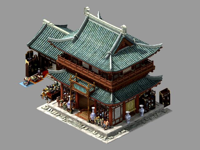 song dynasty-dongshi-ceramic shop