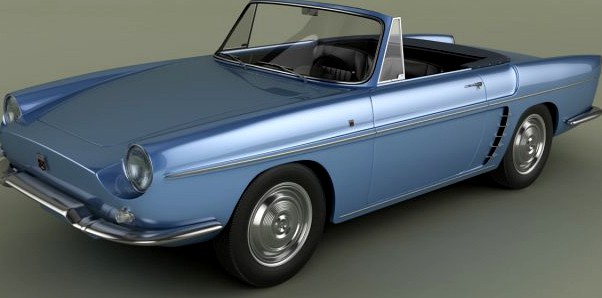 Renault Caravelle  Floride 1961 3D Model