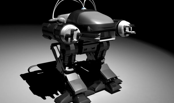 Robot Ready 3D Model