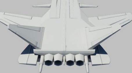 Jet Fighter 3 3D Model