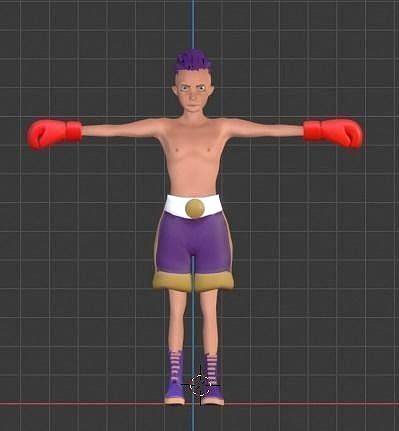 Boxing character