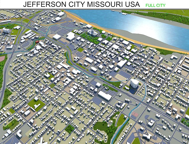 Jefferson City Missouri USA 30km