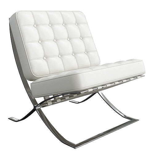 Barcelona-chair 3d model