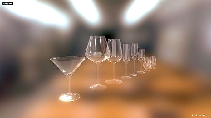 Pure glasses - Alcohol tableware set