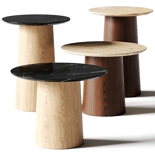 Stahnl Band Spule Coffee and Side Tables