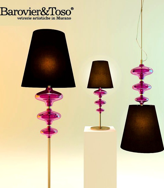 Barovier  Toso lamps 3D Model