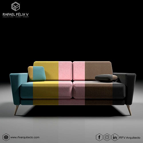 Sofa variedad de colore