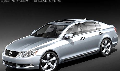 Lexus GS 350 3D Model