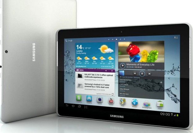 Samsung Galaxy Tab 2 101 tablet 3D Model