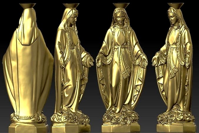Our Lady of Mercy model stl