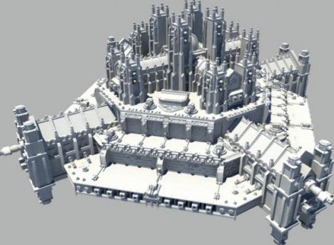 Ramilies Star Fort 3D Model