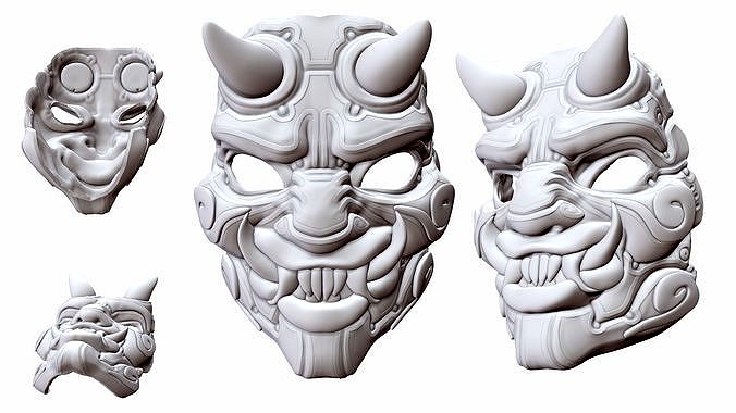 Oni Mask | 3D