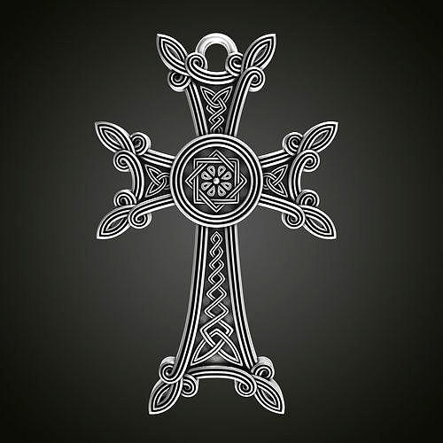 Armenian cross | 3D