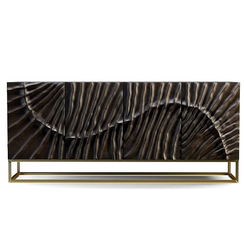 SCORPION BLACK WOOD SIDEBOARD