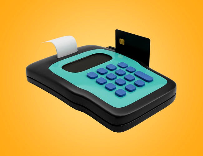 Credit Card Terminal Minimal model
