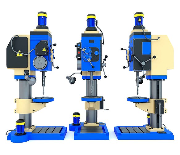 Industrial machine tool drilling vertical press 2N125L