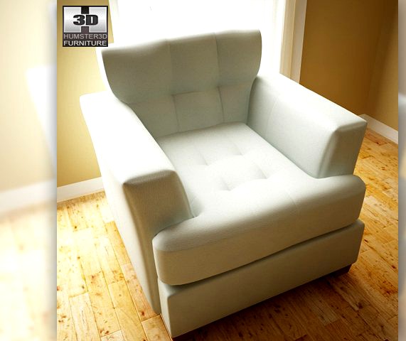 Ashley Zia  Spa Chair 3D Model