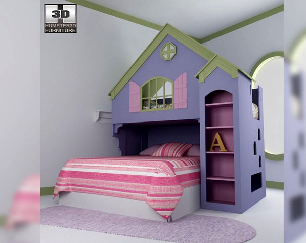 Nursery room 05 Set 3D Model