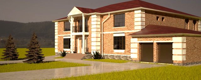 Family house 3D Model