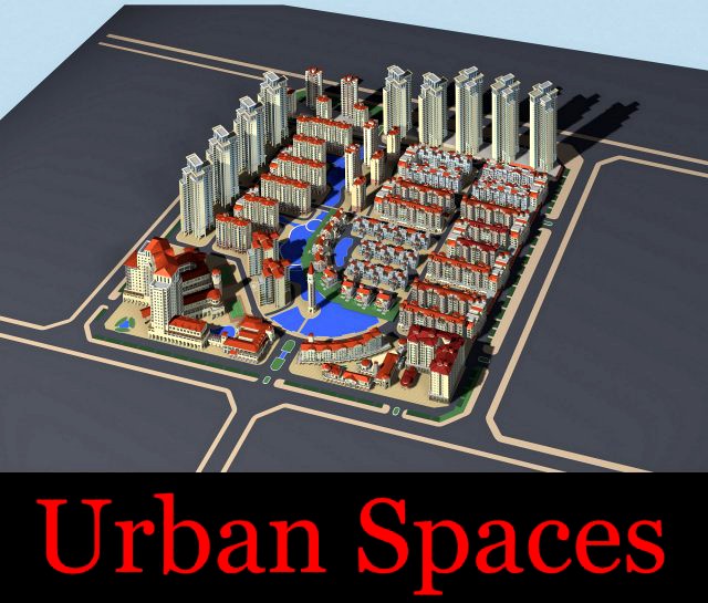 Urban Design 040 3D Model