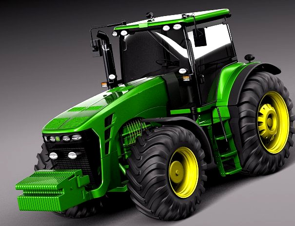 John Deere john 8530 3D Model