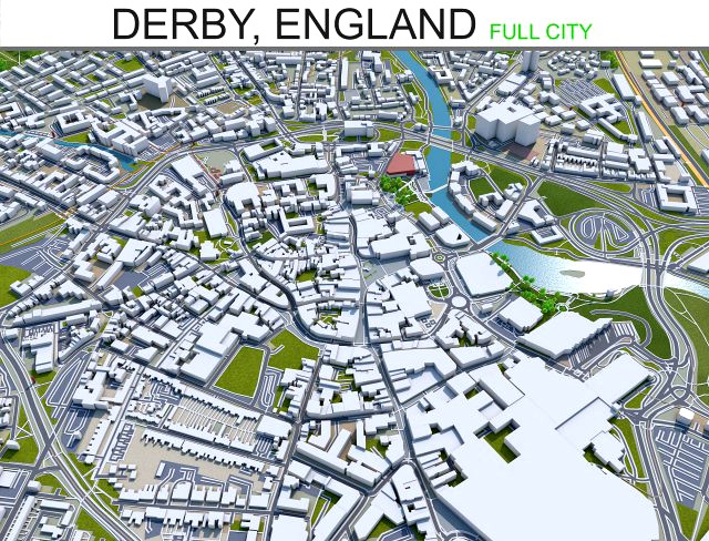 derby city england 40km