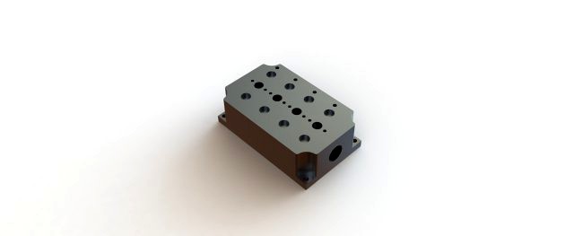 pneumatic manifold block