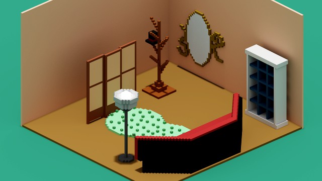 voxel room