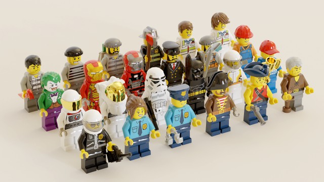 lego minifigures pack
