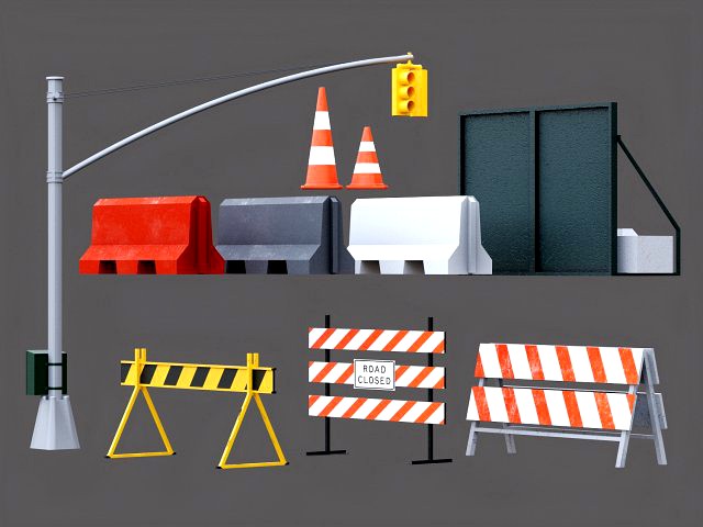 traffic barriers