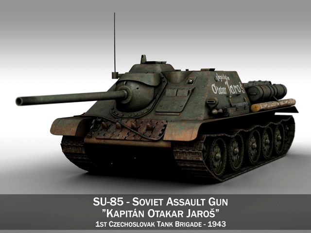 su-85 - kapitan otakar jaros