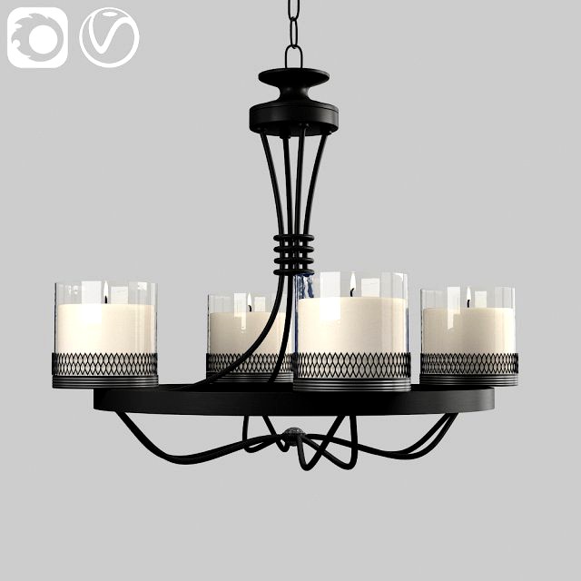 decoris minimal classic chandelier 001