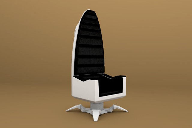 futuristic armchair