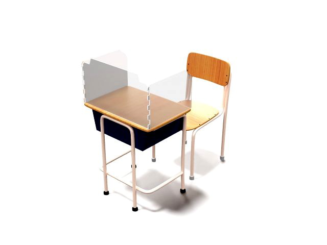 student chair with protection