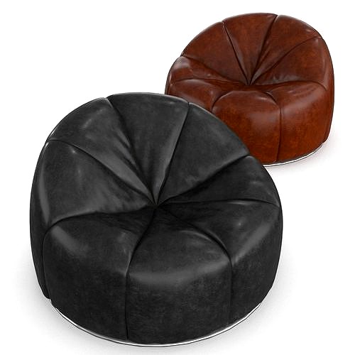 Leather Armchair v10