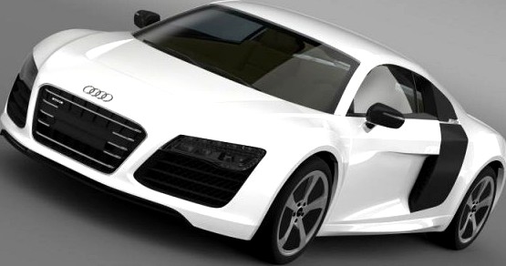 Audi R8 e TronPrototype 2013 3D Model
