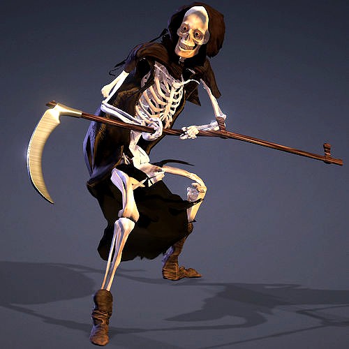Grim Reaper  High quality character full Rigged and Animated