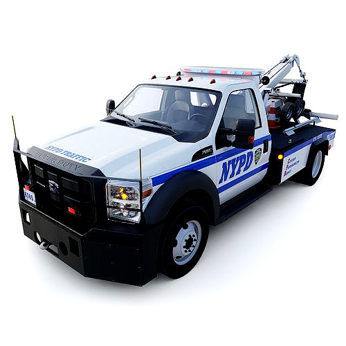 Tow truck NYPD