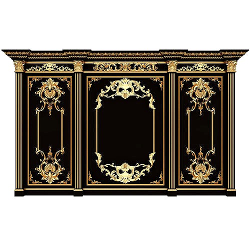 Boiserie Classic Panels and Decorative Crafts Wood 03