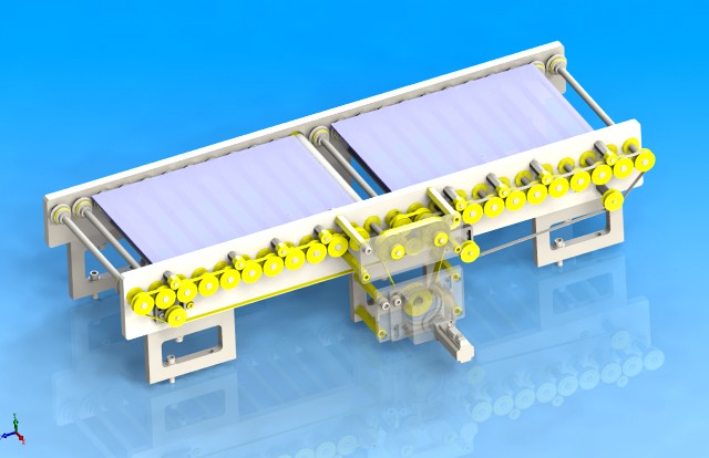 glass circuit board conveyor