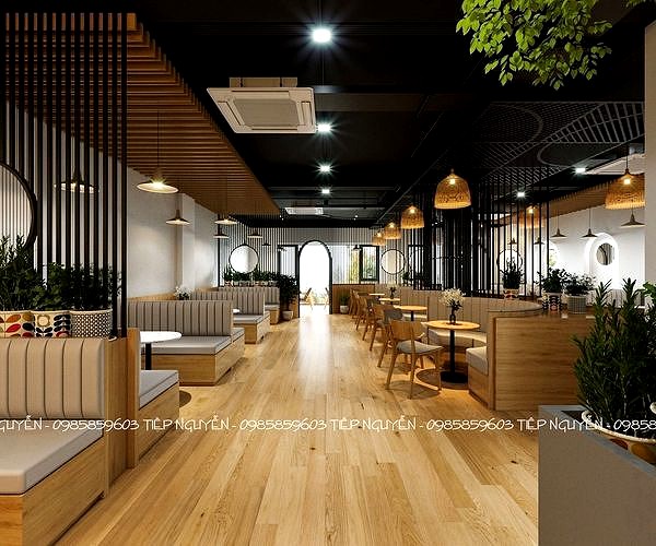 MAX-I-22-06-0044 Contemporary Japanese timber restaurant cafe
