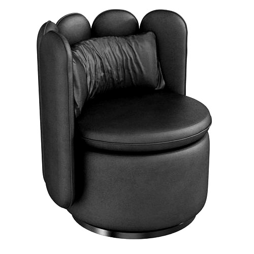 de Sede DS-800 Black Leather easy chair