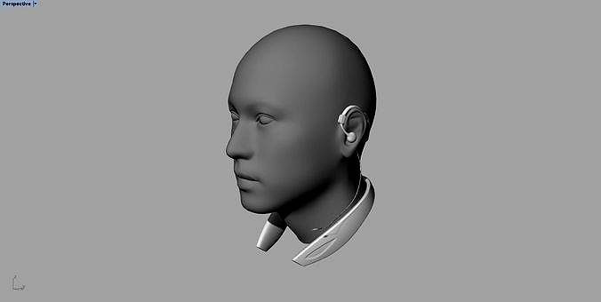 male head | 3D