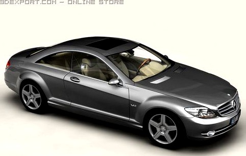 Mercedes CL Class 3D Model