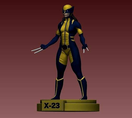 X-23 Wolverine from X-Men | 3D