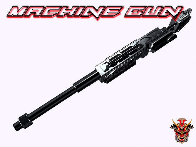Gundam Machine Gun | 3D
