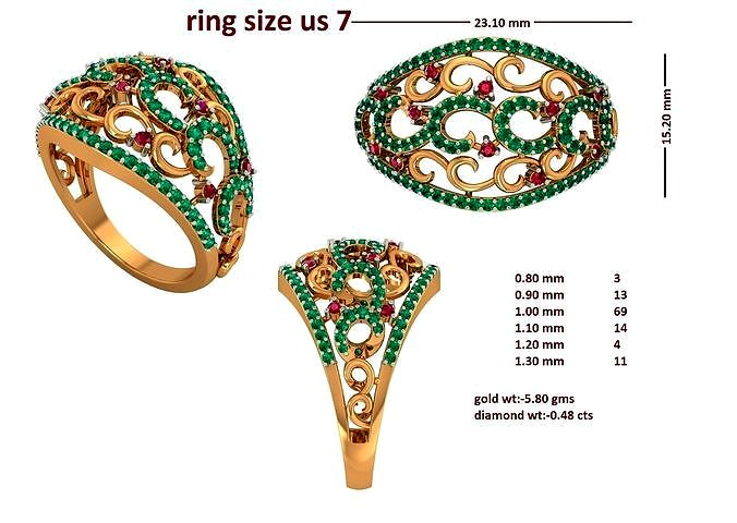 india Jewelry collection | 3D