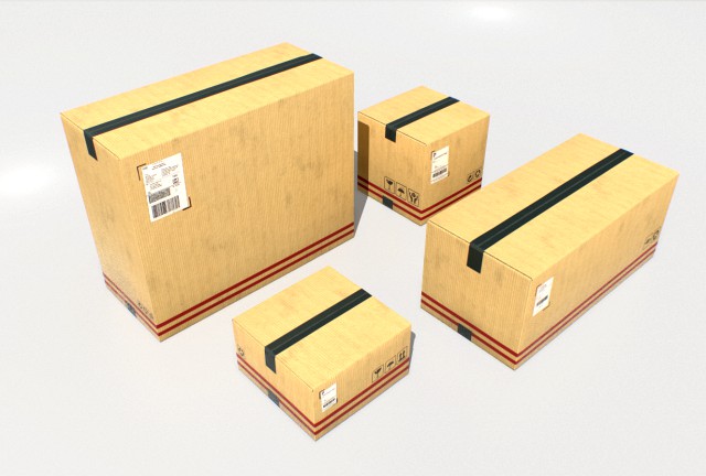 cardboard boxes pack 1